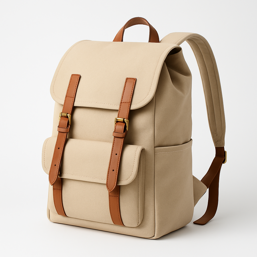 Minimalist Canvas Backpack