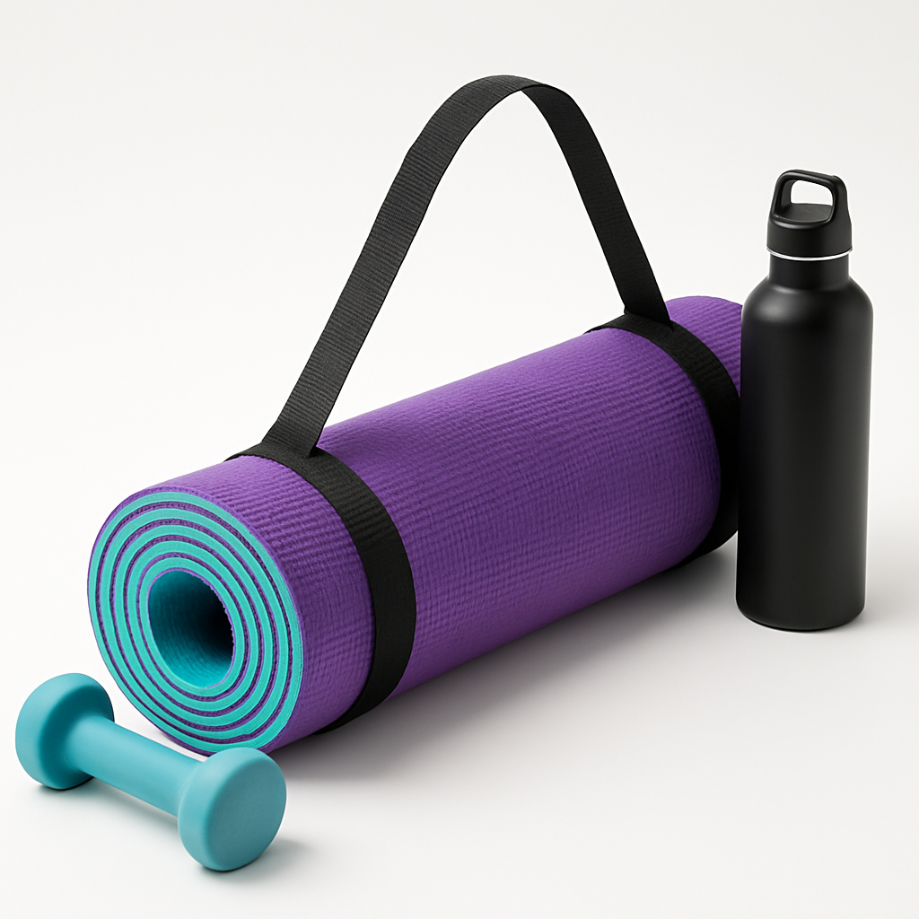 Yoga Mat with Carrying Strap